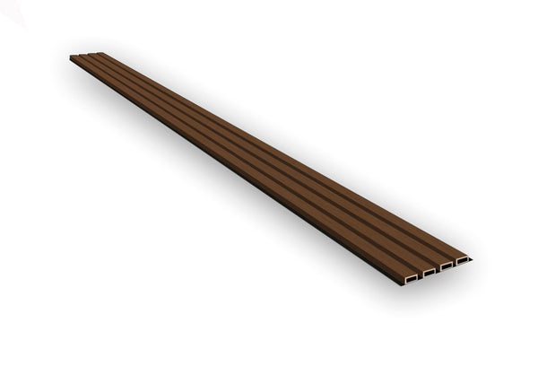 WPC-Wandpaneel außen Hellbraun – 235 × 21,9 cm, 26 mm